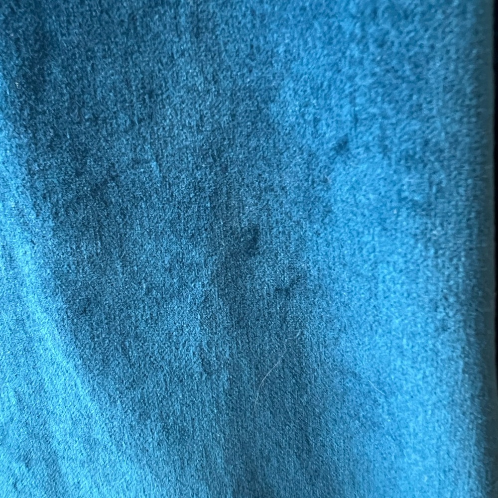 Talbots blue-teal Velvet Blazer 22WP - Picture 4 of 4